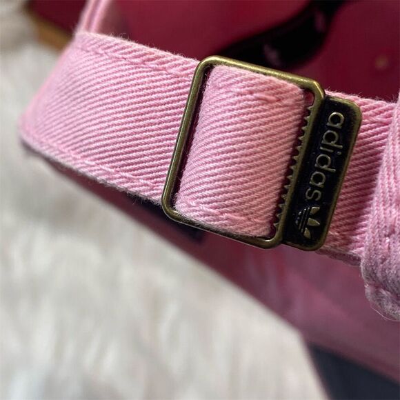 Adidas Originals Women's Pink Trefoil Strapback Hat Adjustable Casual - Picture 6 of 10